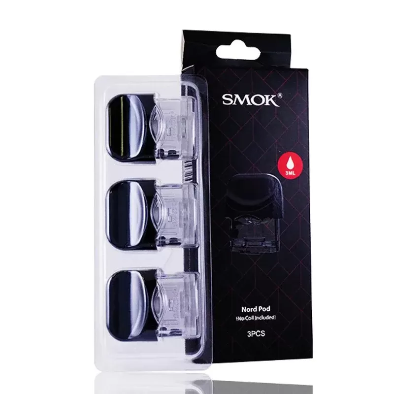 SMOK Nord Replacement Pods – 3-Pack (3ml Capacity)