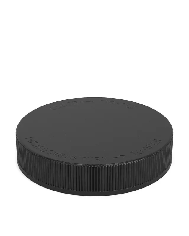 Child Resistant | Ribbed Push Down & Turn Plastic Caps
