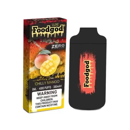 Foodgod Luxe Zero Nicotine Disposable 4000 Puffs 0% Nicotine – Chilly