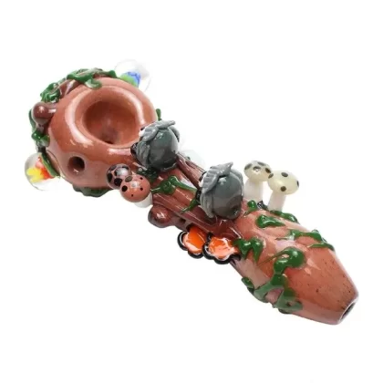 Empire Glassworks Small Hootie’s Forest Spoon Pipe