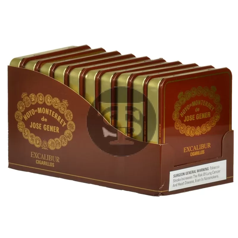 Excalibur Cigarillos Cigars 10 Tins of 20