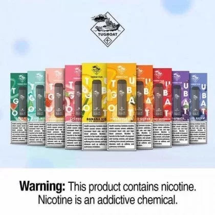 TUGBOAT PLUS Disposable Vape – 800 Puffs (5% Nicotine)