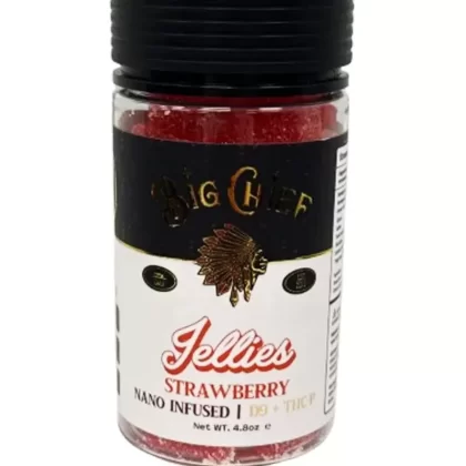 Strawberry Big Chief Nano Infused D9+THC-P Gummies 15000MG