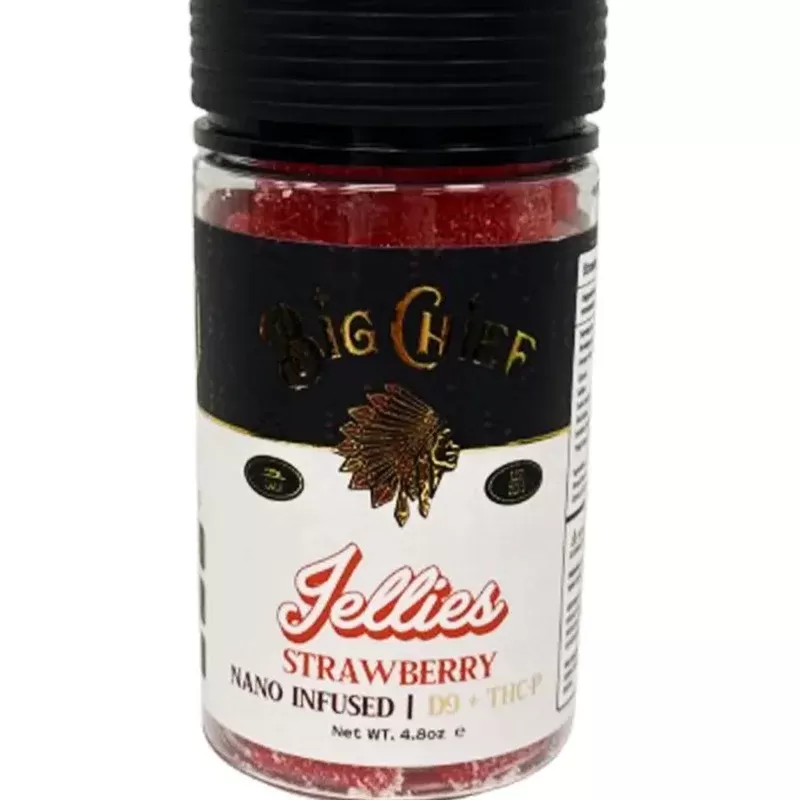 Strawberry Big Chief Nano Infused D9+THC-P Gummies 15000MG