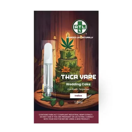 ATLRx Wedding Cake THCa Vape Carts