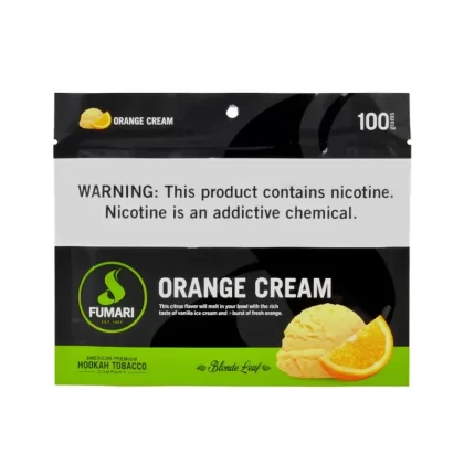 Fumari Hookah Tobacco Orange Cream