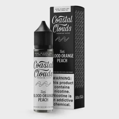 Coastal Clouds Vape Juice | Iced Blood Orange Peach
