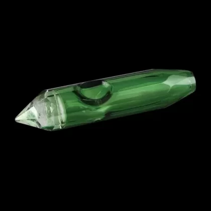 Crystal Chakra Glass Hand Pipe