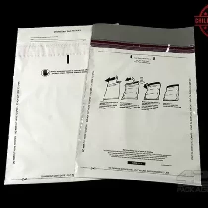 10″x13″ Pull & Seal ASTM Child Resistant Exit Bags 1000/Box