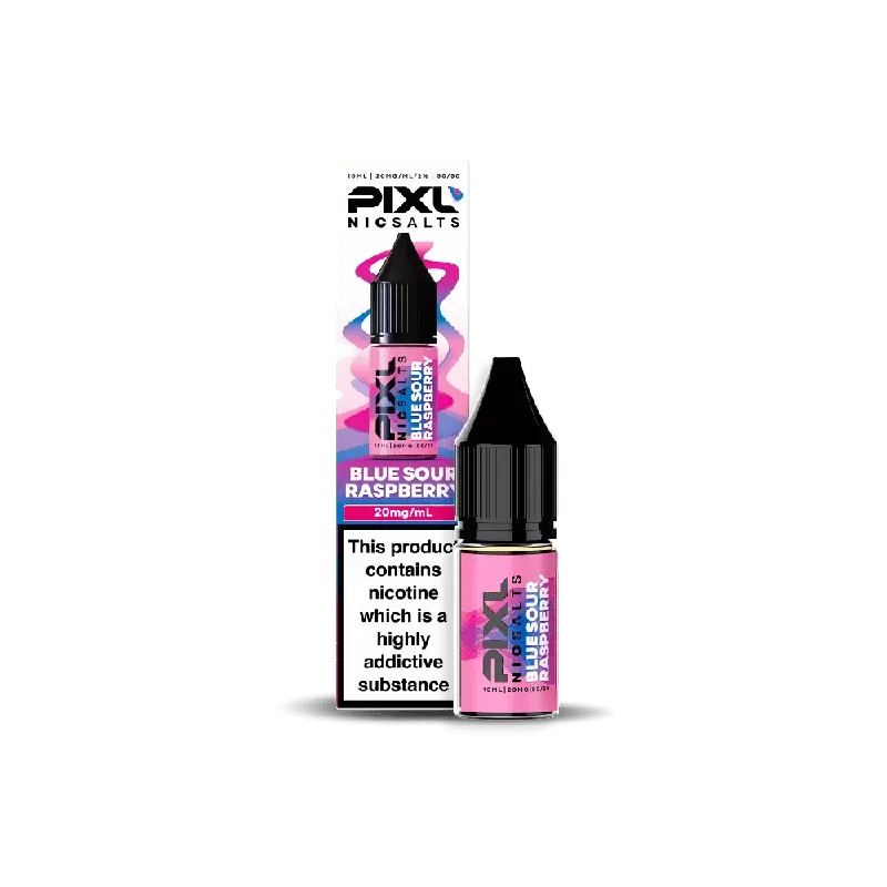 PIXL Nic Salt E-Liquid Blue Sour Raspberry 10ml