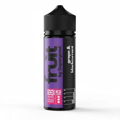Grape and Blackcurrant By Supergood Fruit 100ml Shortfill