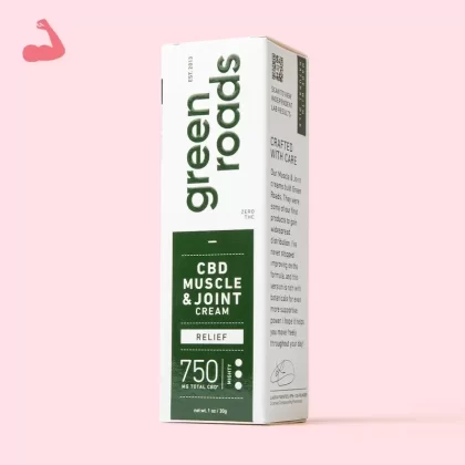 Green Roads Muscle & Joint Relief Cream – 750mg