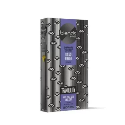 Grease Monkey Vape Pen – HHC, PHC – Disposable – Blends – 1800MG