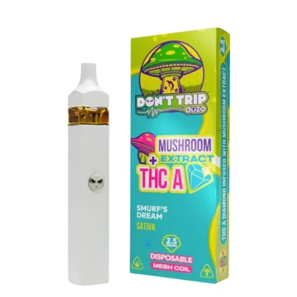 Dont Trip Shroom + THC-A Smurfs Dream Vaporizer – 2500mg