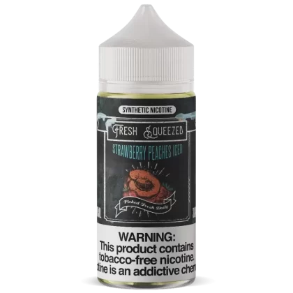 100ML | Strawberry Peaches ICED by Fresh Squeezed TFN