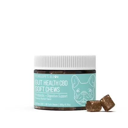 CBD Soft Chews For Digestive Support + Probiotic – Small to Medium