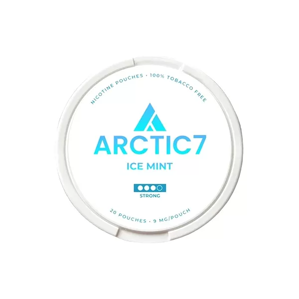 Arctic7 Ice Mint Slim Nikotinbeutel – Stärke 9 mg, 20er-Pack