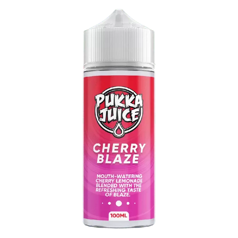 Pukka Juice 100ml E-liquid Shortfill Cherry Blaze