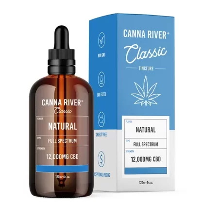 Canna River CBD Oil – Classic Full Spectrum Tincture – Natural