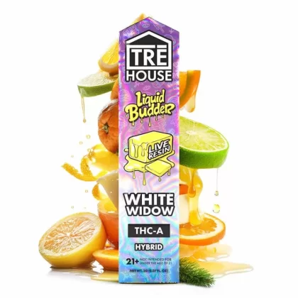 Tre House THC-A Live Resin Liquid Budder Vaporizer – 2000mg