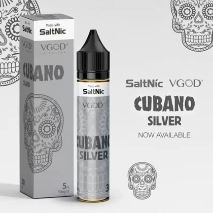 Vgod Cubano Silver SALT NIC