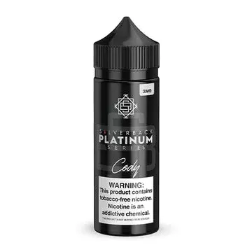 Silver Back E-Liquid | Platinum Series | Cody
