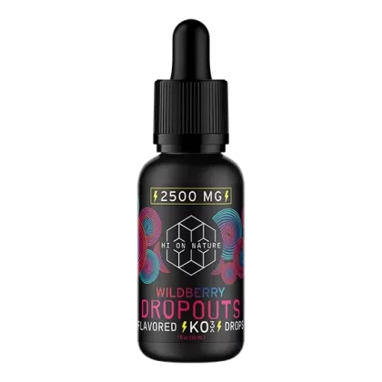 Hi On Nature 2500mg KNOCKOUT DROPOUTS – 3 FLAVORS