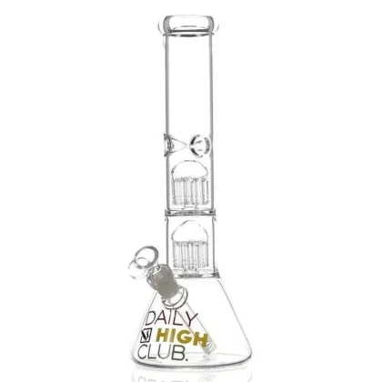 Daily High Club “Double Tree Perc Beaker” Bong