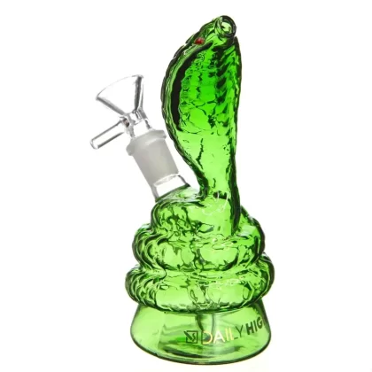 Daily High Club “Green Mamba Snake” Bong