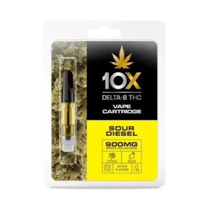 Sour Diesel Cartridge – Delta 8 THC 10X 900mg
