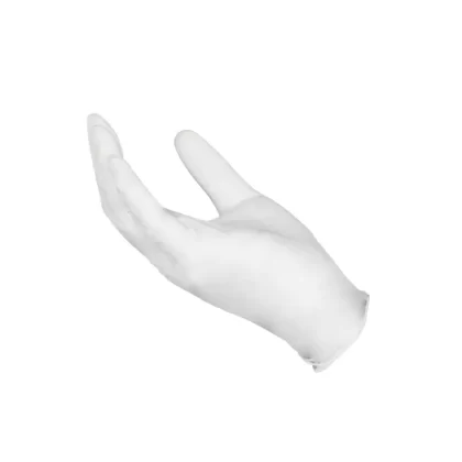 SKINTX | Powder- Vinyl Gloves | White – Extra Large – 100 Count