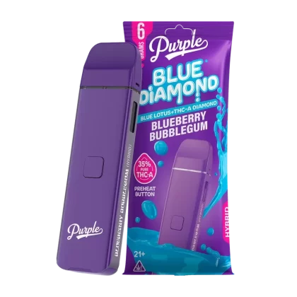 Purple Organics Blue Diamond Disposable THCA – 6 Grams