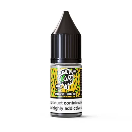 Pineapple Sour Ice By Salt Squad 10ml Nic Salt