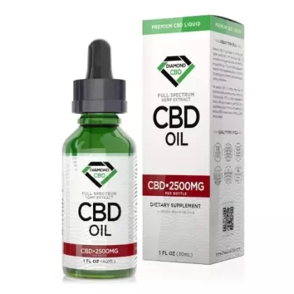 CBD Isolate Oil – 2500mg – Diamond CBD