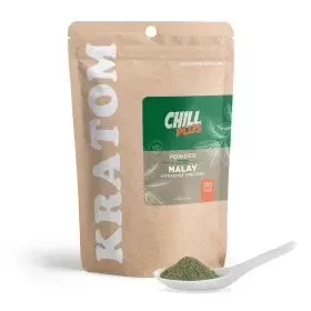 100g Kratom Powder – Green Malay – Chill Plus