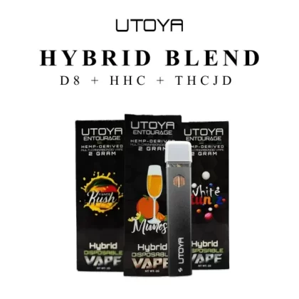 Utoya | Romeo Hybrid Blend THC-JD Disposable Vape – 2g