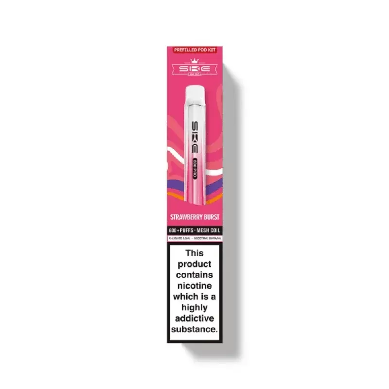 Strawberry Burst Ske Crystal Pro 600 Prefilled Pod Kit