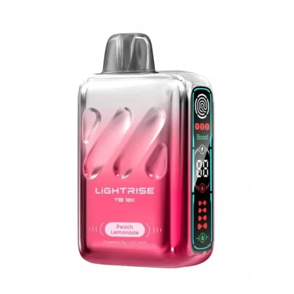 Lightrise TB 18K Disposable 18000 Puffs by Lost Vape – Peach Lemonade