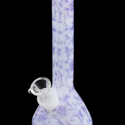 BONGS USA Floral Silicone Bong