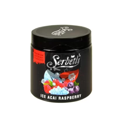 Serbetli Premium Hookah Tobacco 250g Ice Acai Raspberry