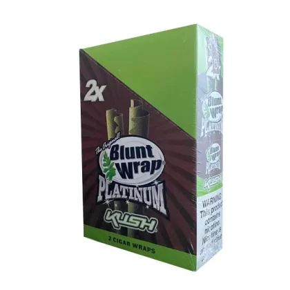 Blunt Wrap Kush Double Platinum Wraps