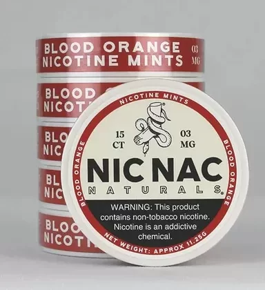 Buy Nic Nac Blood Orange 3MG Nicotine Pouch Online