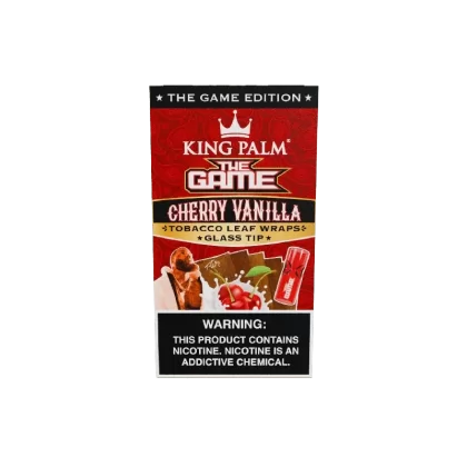 Tobacco Sheets w/Glass Tips – The Game Edition – Cherry Vanilla King