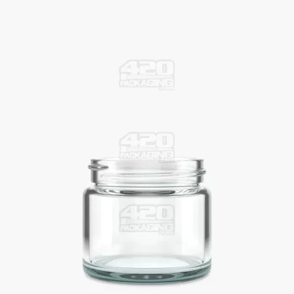 Straight Sided Clear Glass Jars | 50mm – 2oz – 200 Count