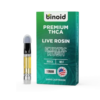 Binoid THCA Vape Cartridge – Live Rosin