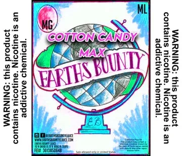 Earths Bounty – Cotton Candy Max