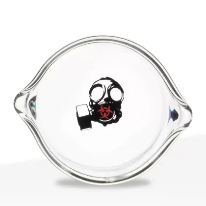 BIO Glass | Concentrate Dish & Dabber Glass Set | Red