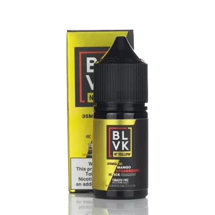 BLVK n’Yellow Salt Mango Strawberry Ice 30ml (50mg)