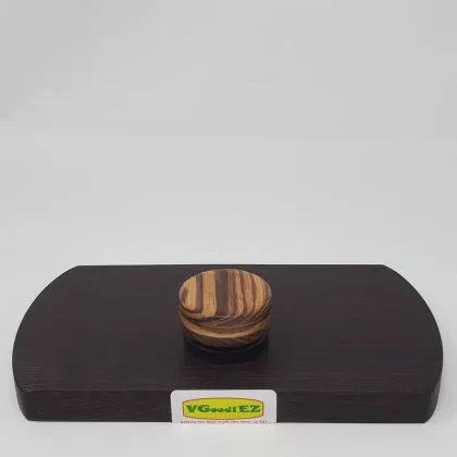 9ml Black Glass Container with Zerbrwood by PhattPiggie