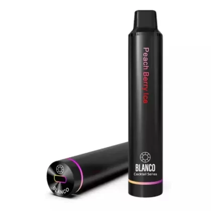 Blanco Rechargeable Disposable 5000 Puffs – Peach Berry Ice